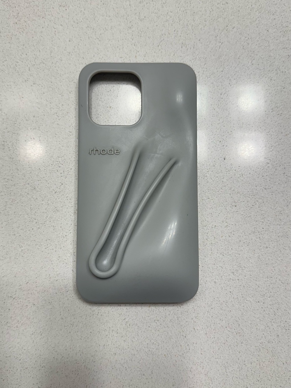 Rhode Skin Gray Silicone